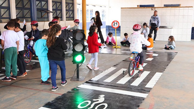 Americana promove ações educativas de trânsito na volta às aulas 1 Americana promove ações educativas de trânsito na volta às aulas