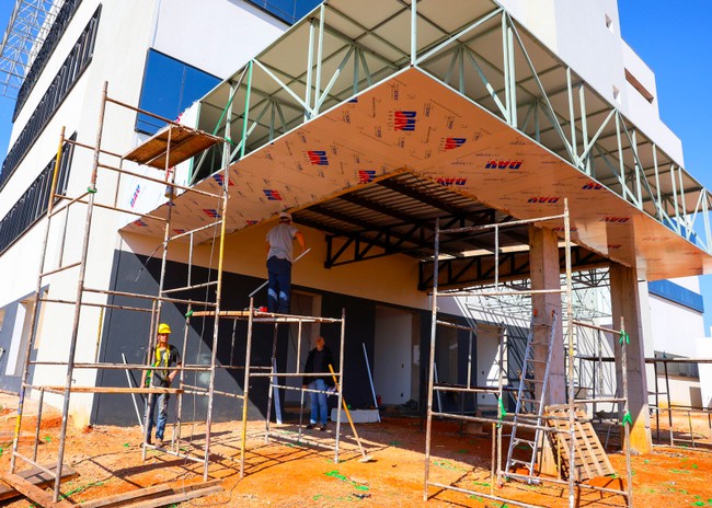 Cidade Saúde avança com obras e será maior complexo de saúde de SBO 1 Cidade Saúde avança com obras e será maior complexo de saúde de SBO