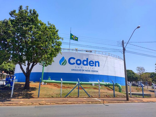 Coden conclui limpeza do maior reservatório de água de Nova Odessa