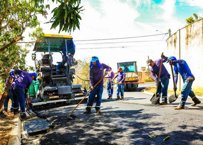 Cruzeiro do Sul tem 96% do asfaltamento concluído