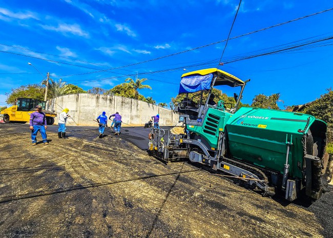 Cruzeiro do Sul tem 96% do asfaltamento concluído
