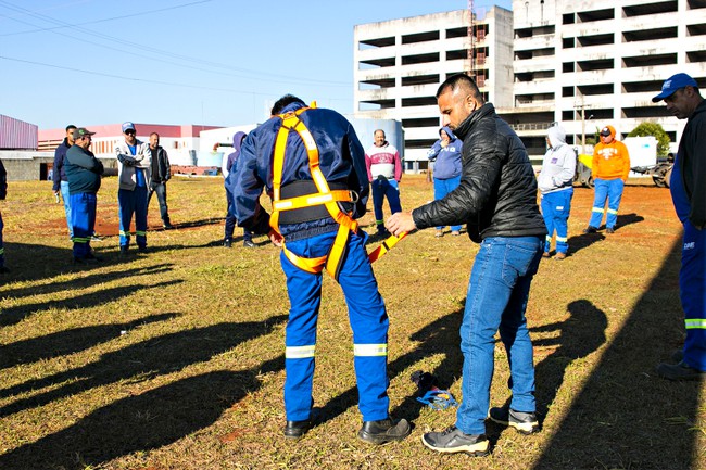 DAE conclui treinamento de segurança em altura com 75 servidores 2 DAE conclui treinamento de segurança em altura com 75 servidores