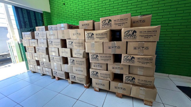Fundo Social recebe cestas básicas para famílias de Sumaré