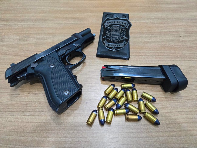 Homem é preso com arma e munição ao fazer “segurança” irregular em Sumaré 1 Homem é preso com arma e munição ao fazer “segurança” irregular em Sumaré