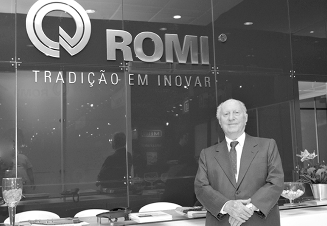 Indústrias Romi perde cofundador Romeu Romi aos 97 anos 1 Indústrias Romi perde cofundador Romeu Romi aos 97 anos
