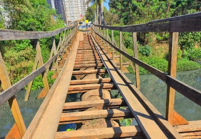 Ponte do Lucélia é interditada para manutenção em Sumaré 1 Ponte do Lucélia é interditada para manutenção em Sumaré