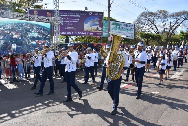 Desfile de 7 de Setembro reúne milhares em Sumaré 1 Desfile de 7 de Setembro reúne milhares em Sumaré