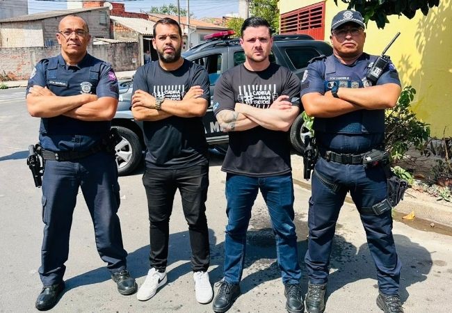 Vereador Alan Leal atua em resgate de cão da raça pitbull vítima de maus-tratos em Sumaré