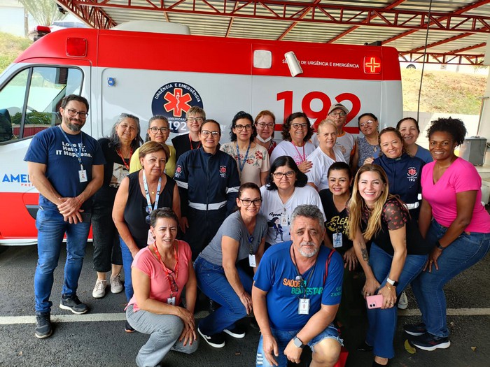 Agentes de saúde de Americana recebem treinamento em primeiros socorros 2 Agentes de saúde de Americana recebem treinamento em primeiros socorros