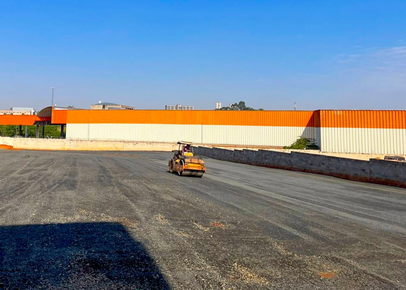 Cidade Saúde avança com concretagem do estacionamento em Santa Bárbara 1 Cidade Saúde avança com concretagem do estacionamento em Santa Bárbara