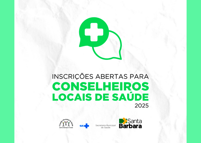 Comusa de SBO abre inscrições para novos conselheiros de saúde 1 Comusa de SBO abre inscrições para novos conselheiros de saúde