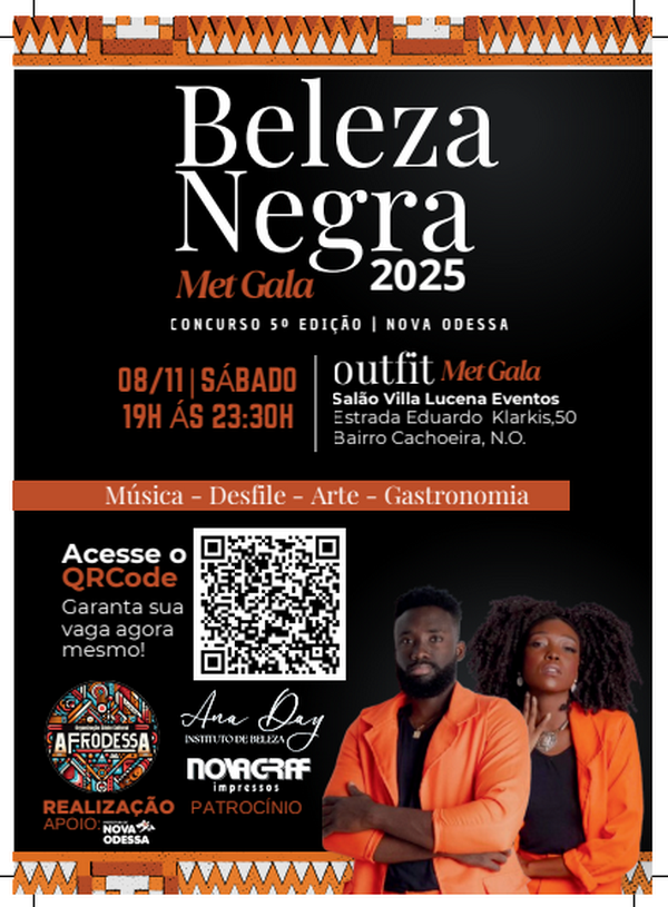 Concurso Beleza Negra 2025 abre inscricoes em Nova Odessa 1