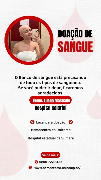 Família de parlamentar jovem de Sumaré lança nova campanha de doação de sangue 1