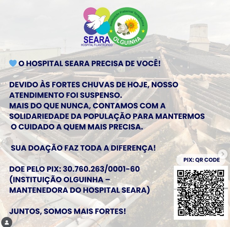 Hospital Seara libera 30 pacientes após destelhamento em Americana 1