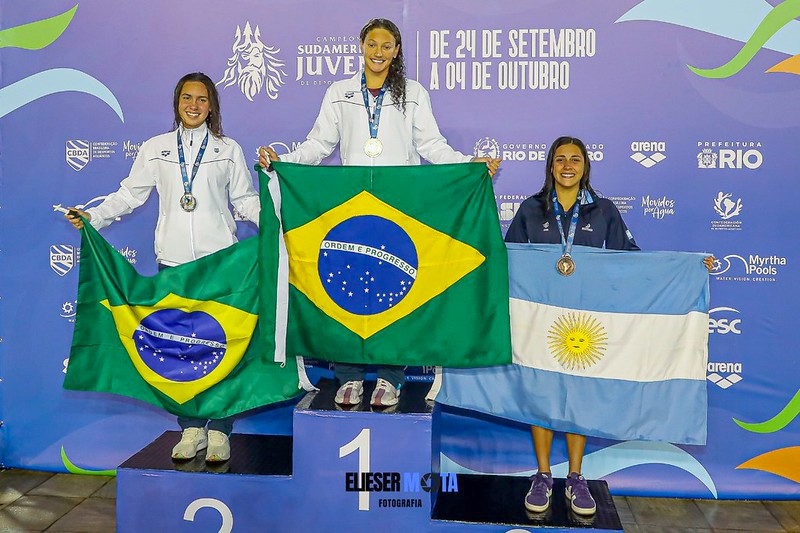 Nadadores de Americana brilham no Sul-Americano Juvenil 2 Nadadores de Americana brilham no Sul-Americano Juvenil