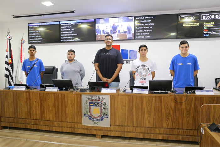 Parlamento Jovem de Sumaré elege nova Mesa Diretora 2 Parlamento Jovem de Sumaré elege nova Mesa Diretora
