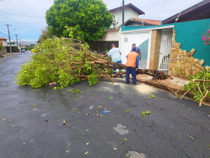 Prefeitura de Nova Odessa atua após estragos da chuva 2 Prefeitura de Nova Odessa atua após estragos da chuva