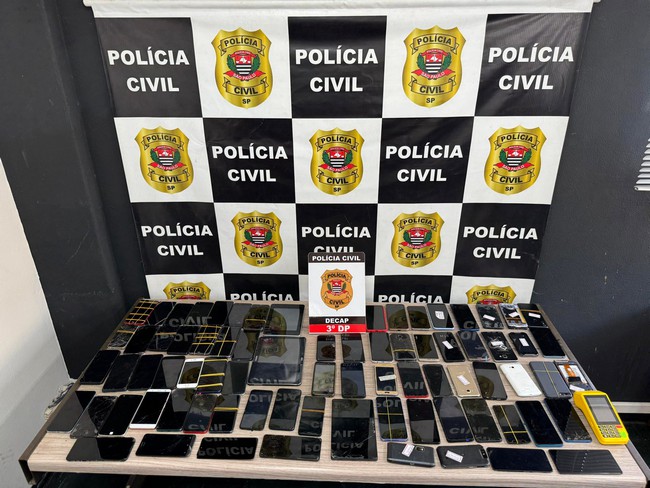 SP inicia operação para recuperar celulares roubados em todo o Estado 2 SP inicia operação para recuperar celulares roubados em todo o Estado