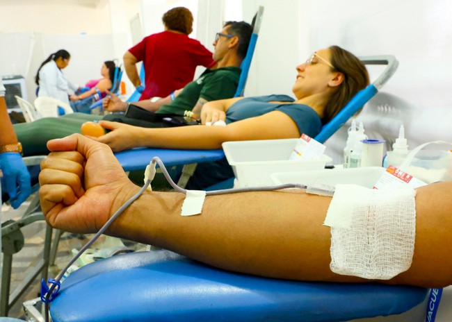 Santa Bárbara registra maior número de doações de sangue em 2025