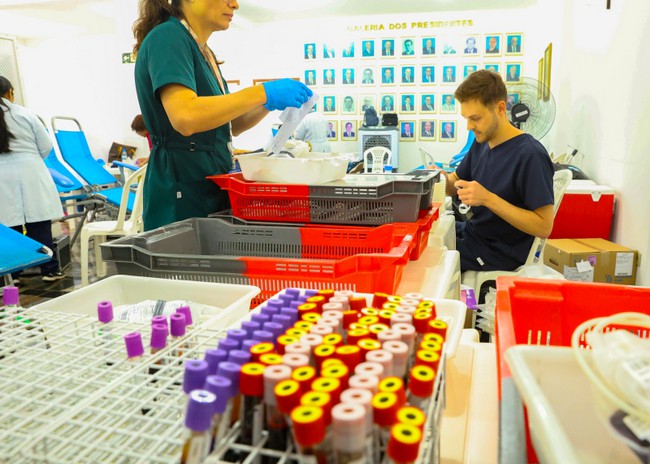 Santa Bárbara registra maior número de doações de sangue em 2025