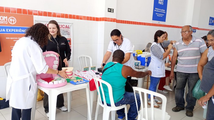 Saúde atende 569 pessoas em ação no Bom Prato de Sumaré 1 Saúde atende 569 pessoas em ação no Bom Prato de Sumaré