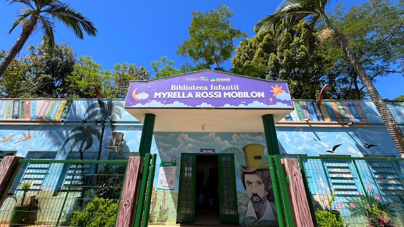 Biblioteca Myrella Rossi Mobilon se torna polo de educação e lazer em Sumaré