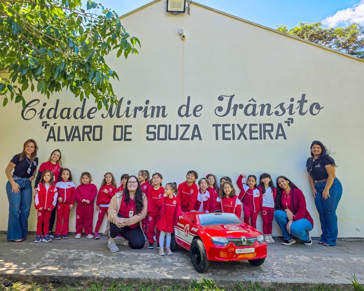 Cidade Mirim de Trânsito de SBO recebe visita de representantes de S. José do Rio Preto