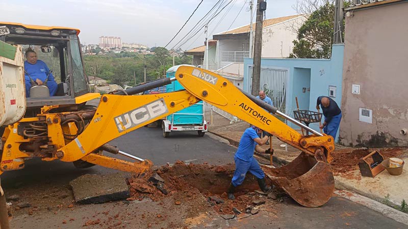 DAE Americana realiza 47 consertos de vazamentos em um único dia 1 DAE Americana realiza 47 consertos de vazamentos em um único dia