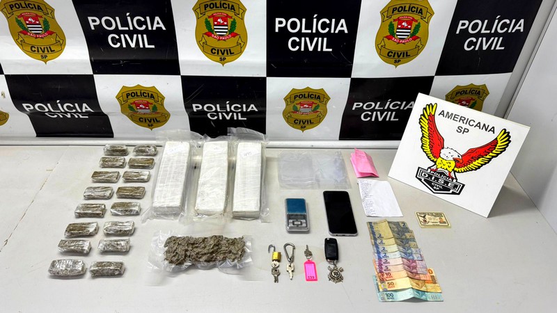 Dise prende criminoso por tráfico de drogas em metalúrgica de Americana 2 Dise prende criminoso por tráfico de drogas em metalúrgica de Americana