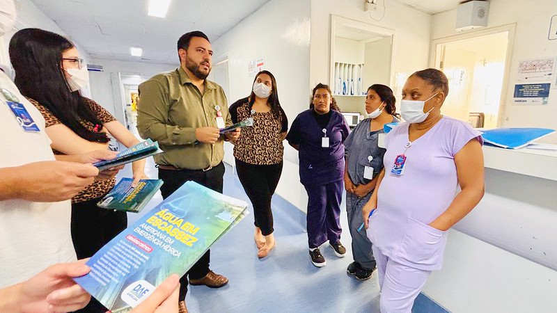 Hospital Municipal de Americana intensifica campanha de uso consciente da água 3 Hospital Municipal de Americana intensifica campanha de uso consciente da água