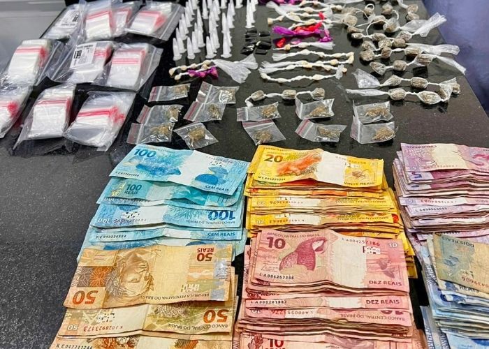 Jovem de 19 anos é preso por tráfico de drogas no Parque do Lago