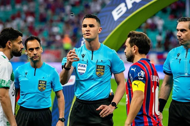 Final do Gigantão 2025 neste sábado terá árbitro do quadro da Fifa 1 Matheus Candançan - arbitro - fifa