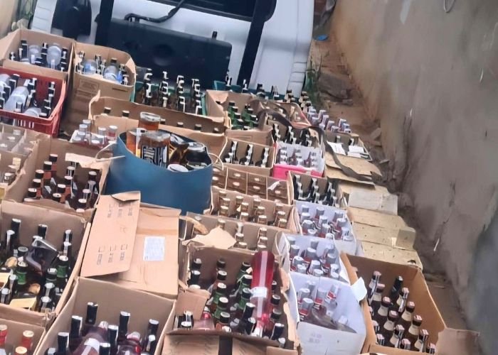 PM apreende 792 garrafas com bebidas falsificadas em Sumaré