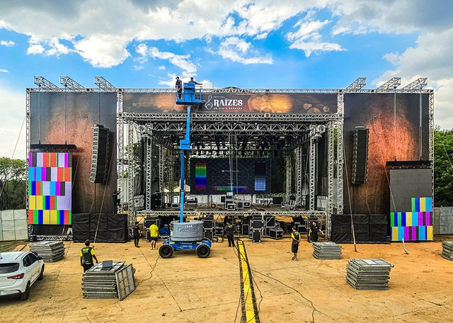 Com entrada gratuita, Festival Raízes 2025 celebra tradição e música sertaneja neste fim de semana 1 Raízes Estrutura 01