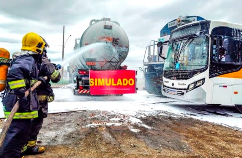 Rumo realiza simulado de múltiplas vítimas em Sumaré com apoio de equipes de emergência