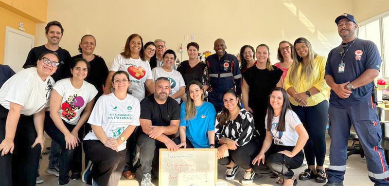 Samu Sumaré promove capacitação sobre urgências psiquiátricas no CAPS AD 1 Samu Sumaré promove capacitação sobre urgências psiquiátricas no CAPS AD