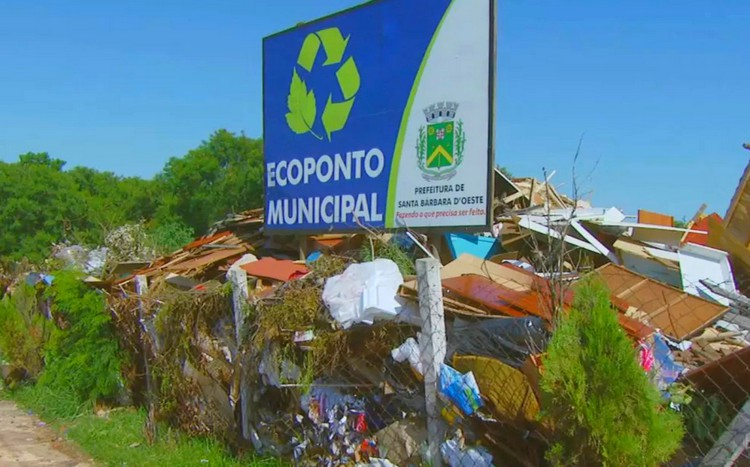 Vereadora pede melhorias e segurança em ecopontos de Santa Bárbara