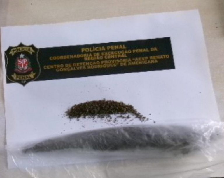 Visitante é detida com entorpecentes no CDP de Americana