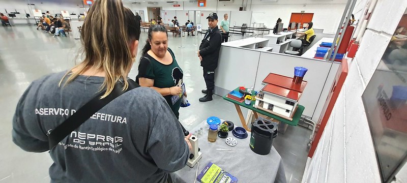 Dia D contra a dengue orienta mais de 200 pessoas em Americana