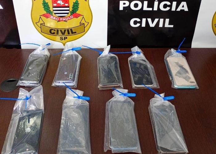 Empresário é preso com 16 celulares irregulares em S. Bárbara