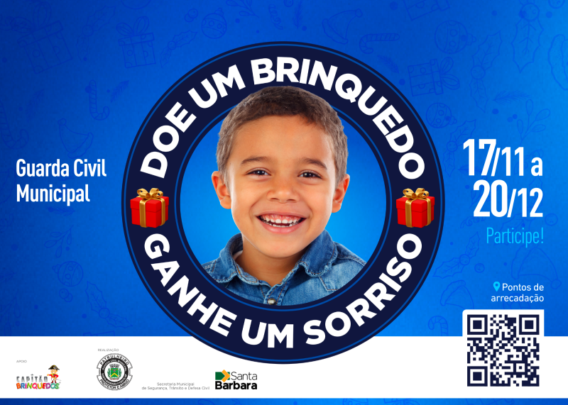 GCM de SBO inicia campanha de doação de brinquedos para o Natal