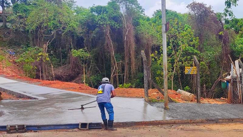 Prefeitura de Americana finaliza concretagem da passarela do Parque Novo Mundo