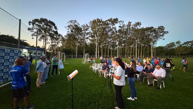 Prefeitura de Nova Odessa inaugura iluminação LED e alambrado no São Jorge