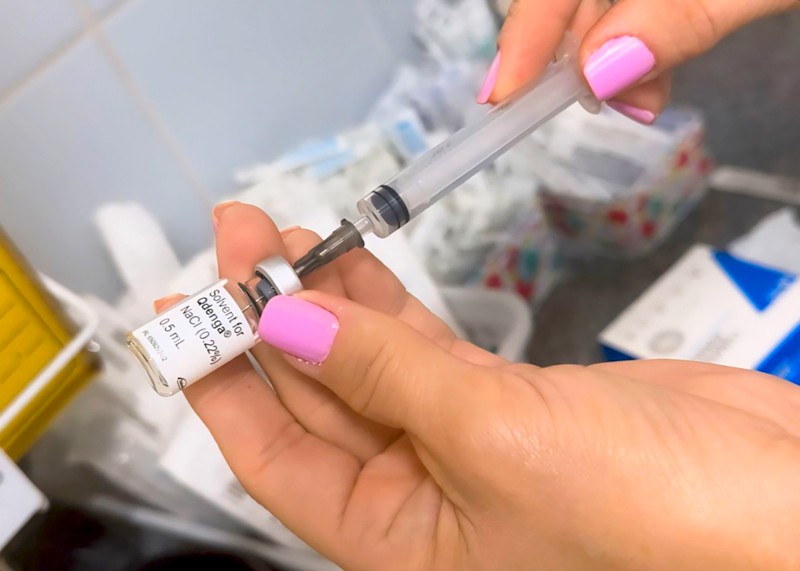 Santa Bárbara reforça alerta para vacinação contra dengue