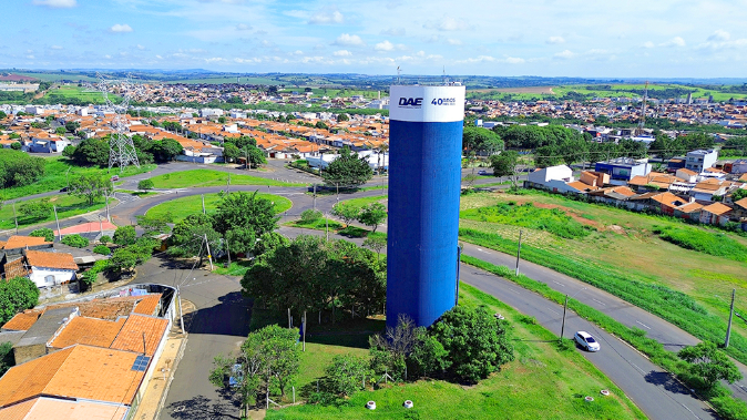 DAE Santa Bárbara revitaliza reservatórios antigos