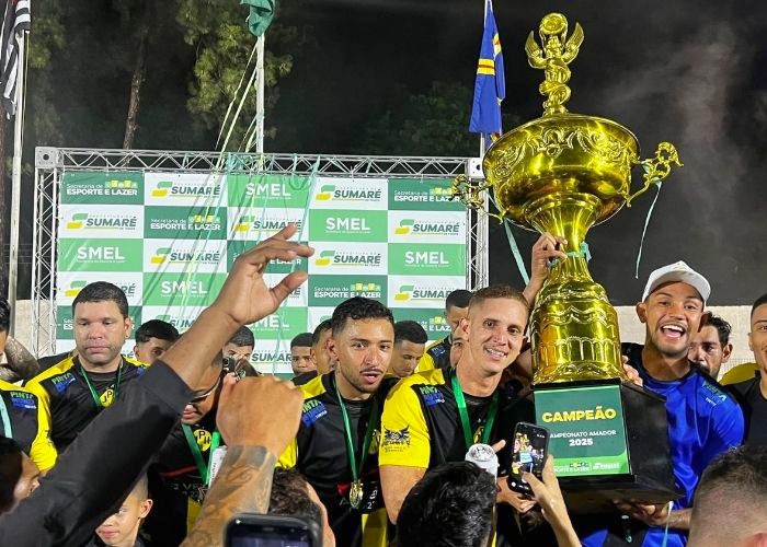 João Paulo II FC conquista o título do Amador 2025 da 1ª Divisão de Sumaré