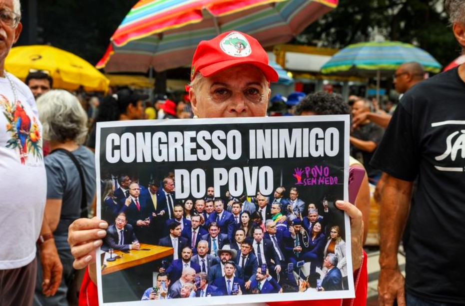 Manifestantes protestam em capitais contra o Projeto de Lei da Dosimetria 2