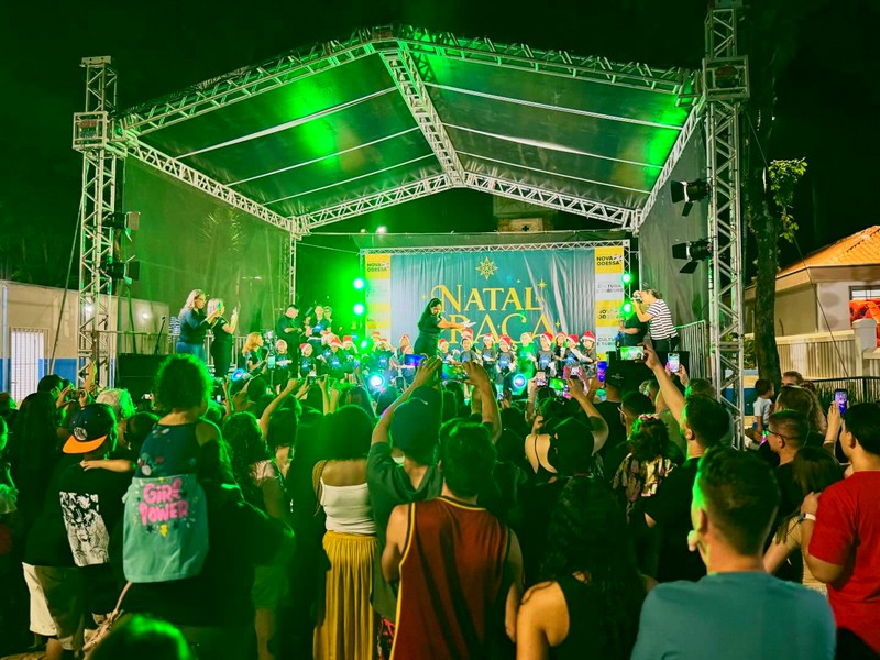 Natal na Praça reúne 3 mil pessoas em Nova Odessa