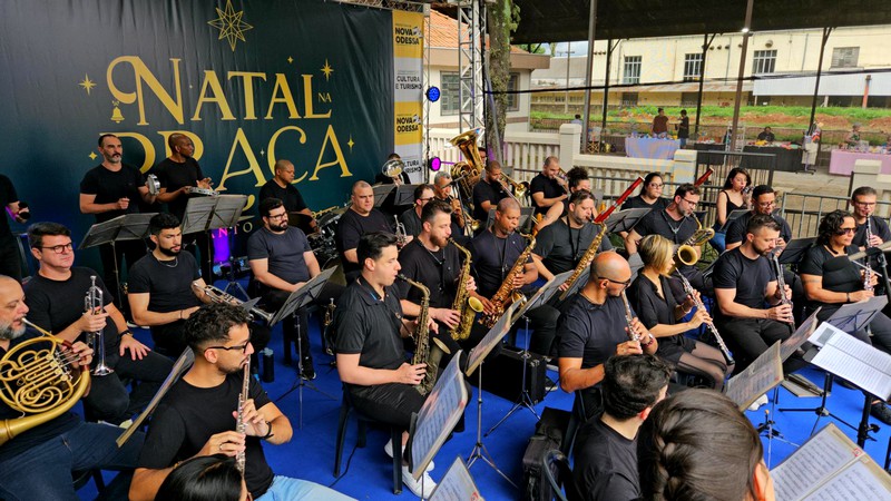 Natal na Praça reúne mais de 5 mil pessoas em Nova Odessa