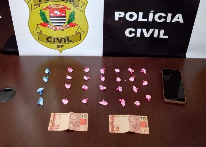 Polícia Civil prende mulher por tráfico no Jardim Mollon